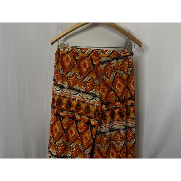 Rainbow Women's Palazzo Flare Leggings Multicolor High Waist Size Medium X 32 - Picture 8 of 10